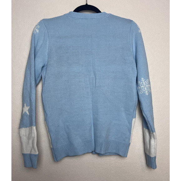 No Boundaries Juniors Christmas Sweater Don't Stop Believin' Ugly Sweater Size S - Picture 6 of 6